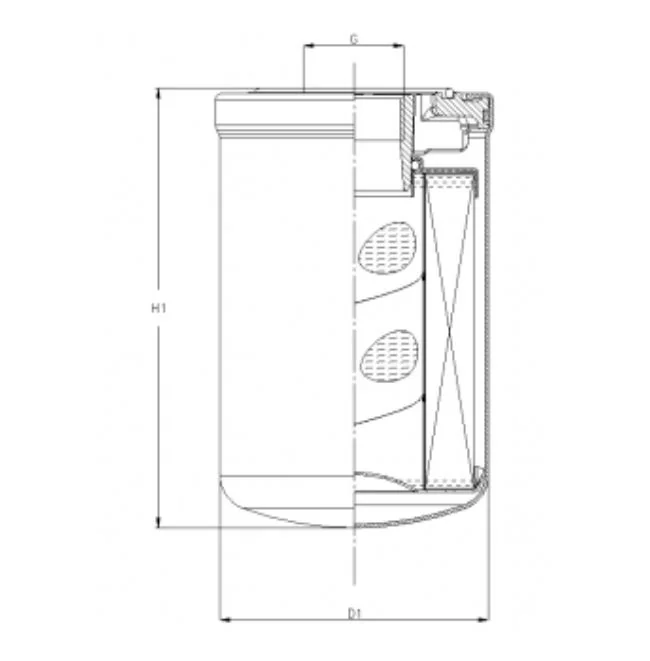 Filtrec - A422G06V - Hydraulic filter spin-on (hyclean)
