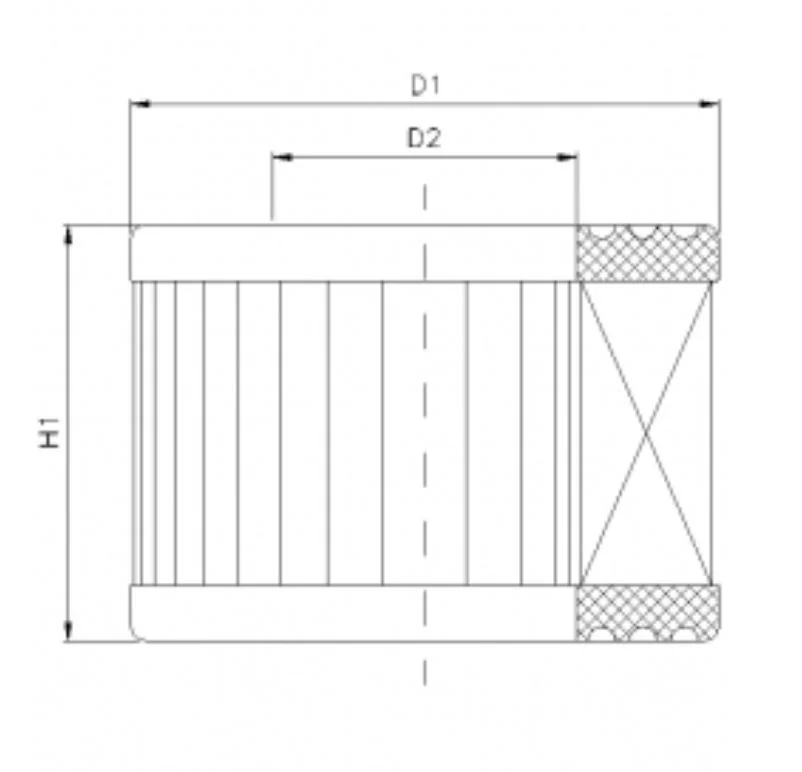 Filtrec - B120C40 - Air filter element