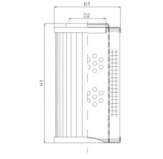 Filtrec - D123T60A - Hydraulic filter element