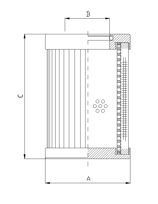 Filtrec - D131G06B - Hydraulic filter element