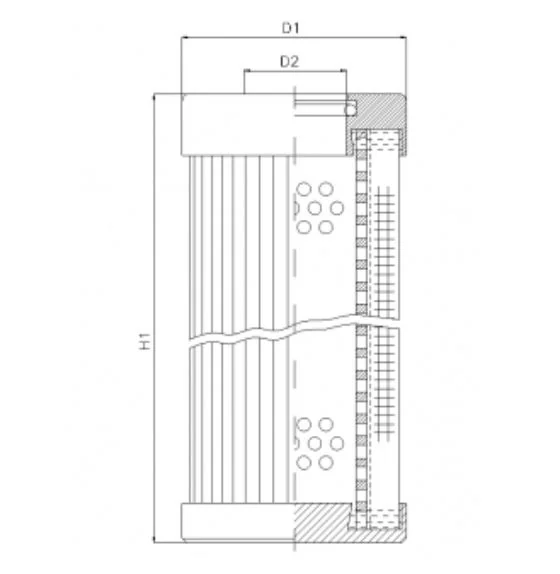 Filtrec - D132G03B - Hydraulic filter element