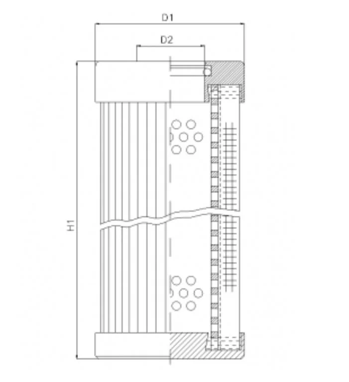 Filtrec - D133G25BV - Hydraulic filter element