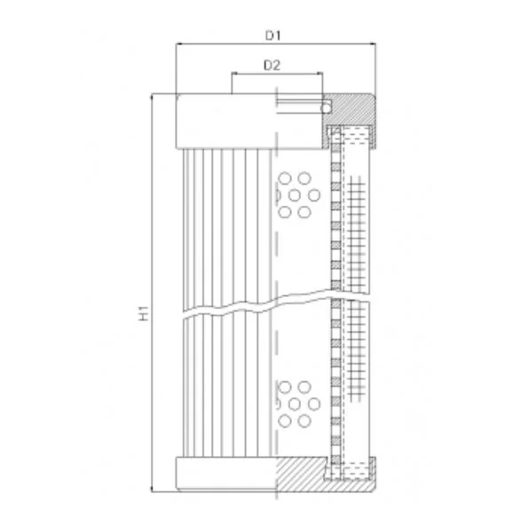 Filtrec - D133T10B - Hydraulic filter element