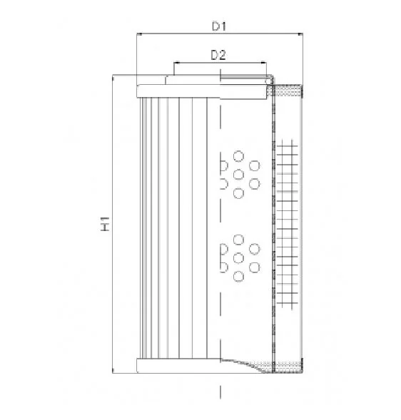 Filtrec - D136G10A - Hydraulic filter element