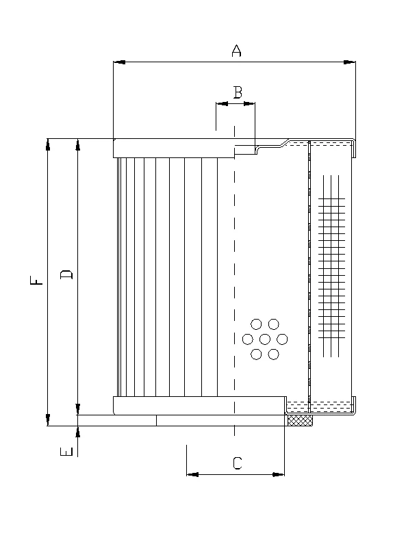 Filtrec - D220C10 - Hydraulic filter element