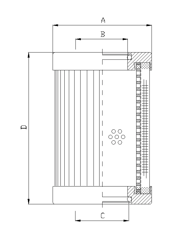 Filtrec - D660G06B - Hydraulic filter element