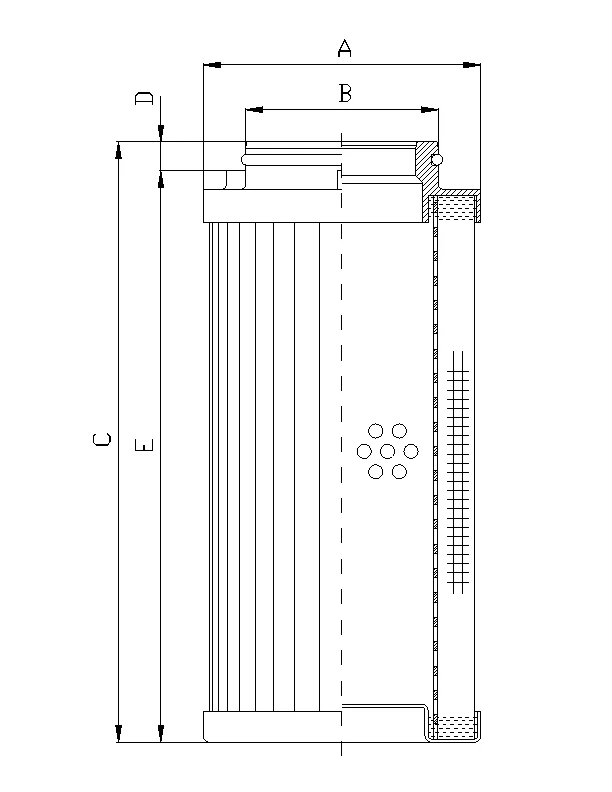 Filtrec - D732G06A - Hydraulic filter element