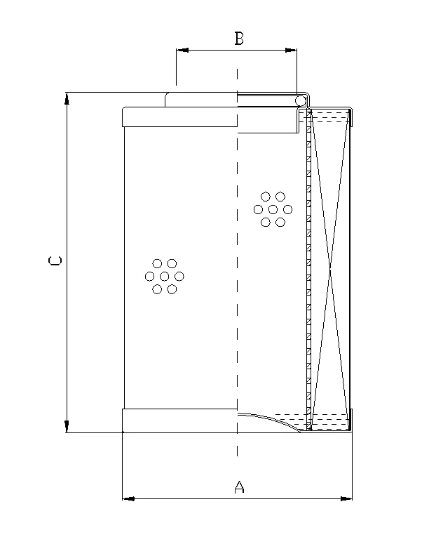 Filtrec - D820C10A - Hydraulic filter element