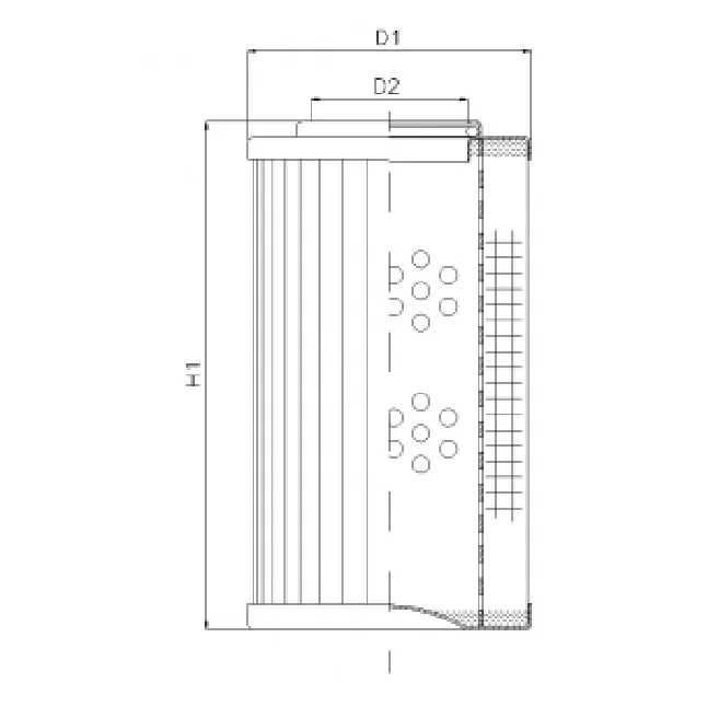 Filtrec - DHD60G01V - Hydraulic filter element