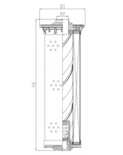 Filtrec - DHX200G03B3 - Hydraulic filter element