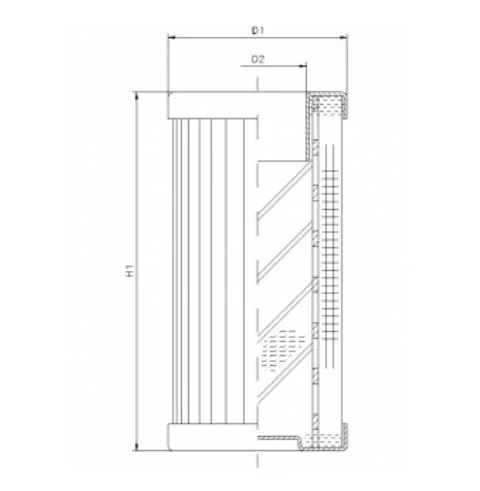Filtrec - DMD0005B200B - Hydraulic filter element