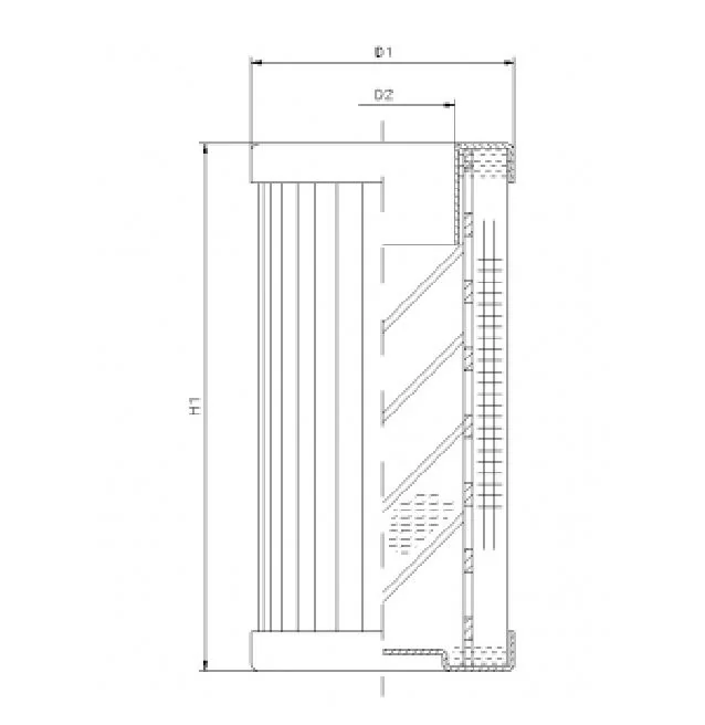 Filtrec - DMD0005W200B - Hydraulic filter element