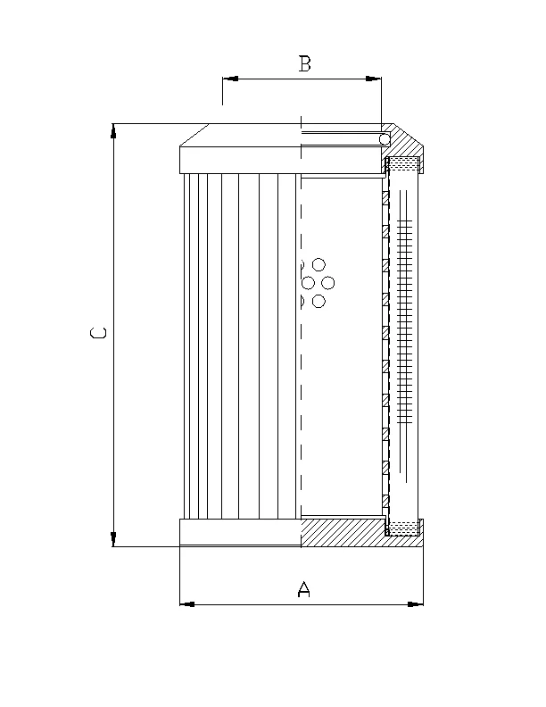 Filtrec - DMD126W100B - Hydraulic filter element