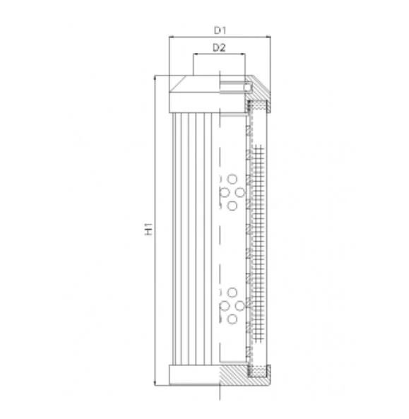 Filtrec - DMD149E20B - Hydraulic filter element