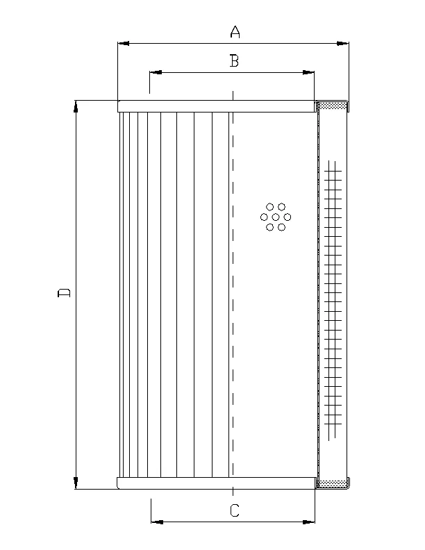 Filtrec - DMD760E20B - Hydraulic filter element
