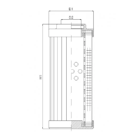 Filtrec - DVD20008F05B/1 - Hydraulic filter element