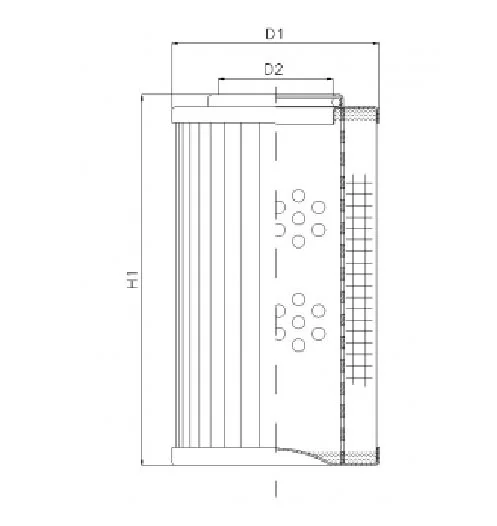 Filtrec - DVD20013E05V - Hydraulic filter element
