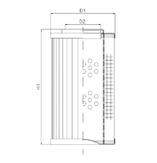 Filtrec - DVD20015E05V - Hydraulic filter element
