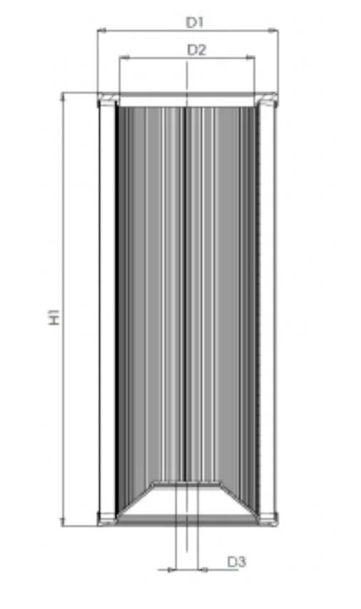 Filtrec - E714G03 - Hydraulic filter element