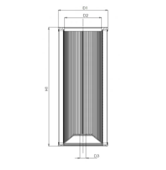 Filtrec - E720G10 - Hydraulic filter element