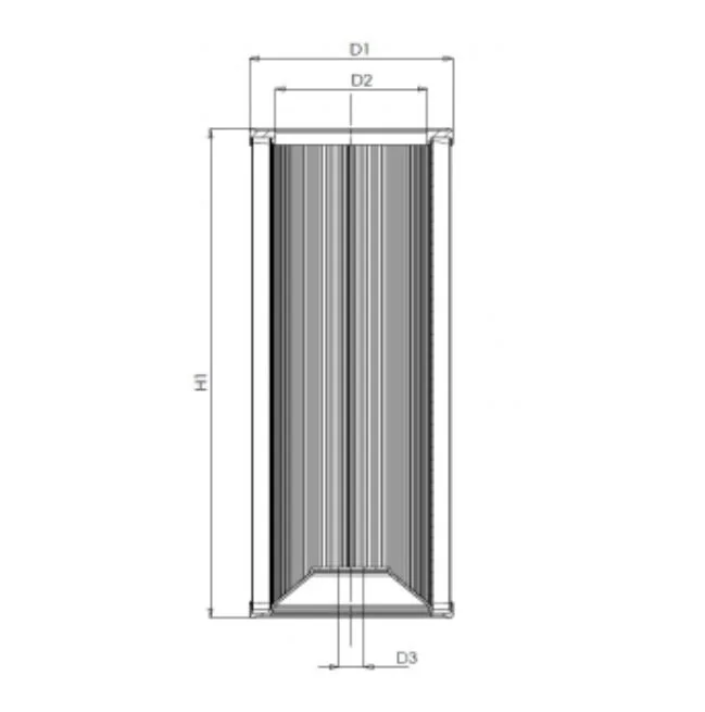 Filtrec - E731G10 - Hydraulic filter element