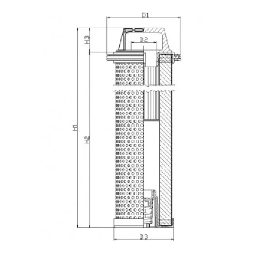 Filtrec - H511G15B2/ESD - Hydraulic filter element (rls)