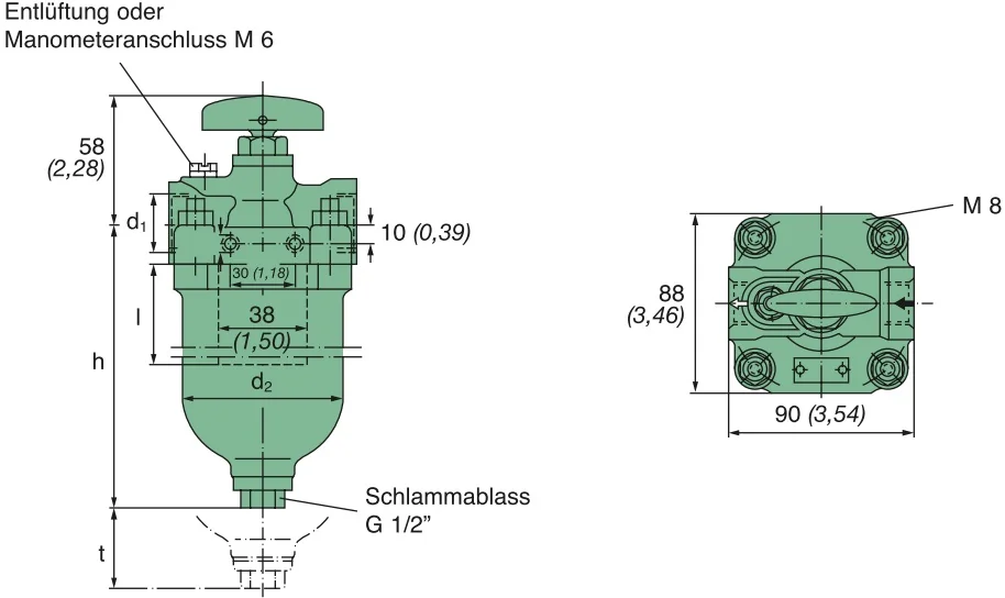 Filtrec - KMGP00002 - Plate gap-type filter
