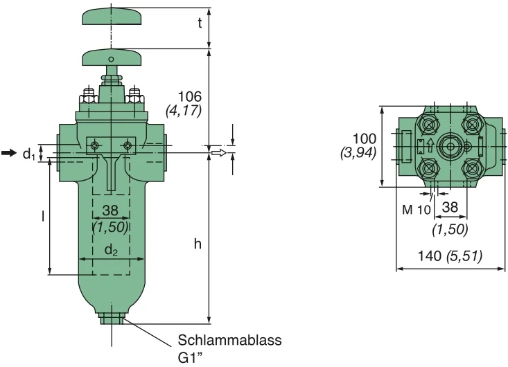 Filtrec - KMGP00017 - Plate gap-type filter
