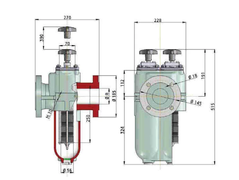 Filtrec - KMGT00023 - Tube gap-type filter