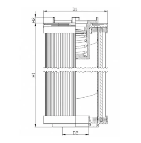 Filtrec - R147G10B - Hydraulic filter element