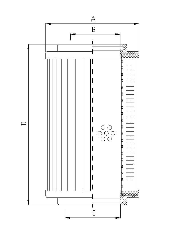 Filtrec - R261T60 - Hydraulic filter element
