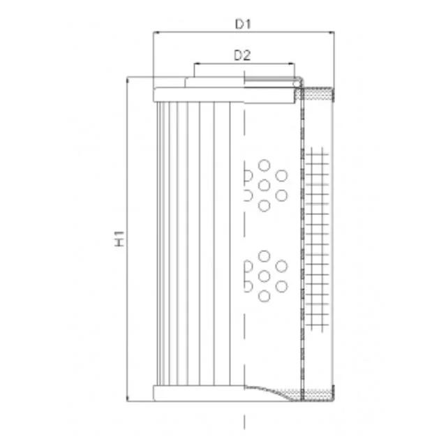 Filtrec - R272T60V - Hydraulic filter element