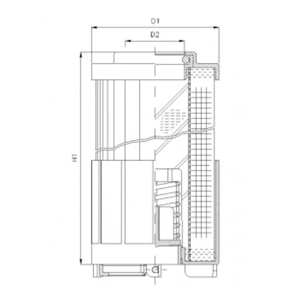 Filtrec - R622G06 - Hydraulic filter element