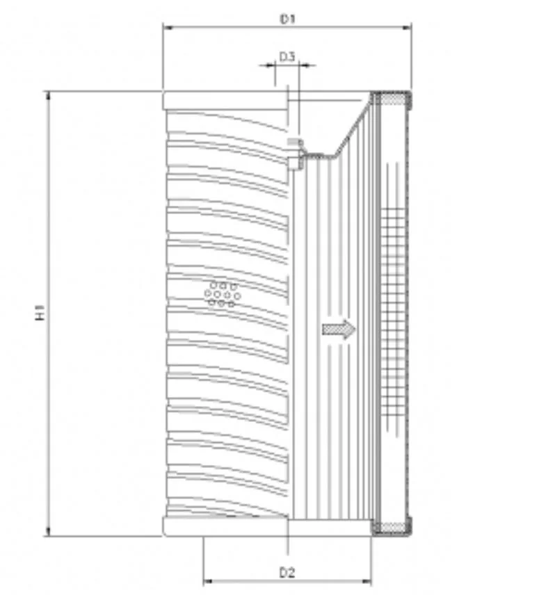 Filtrec - R732G10/1 - Hydraulic filter element