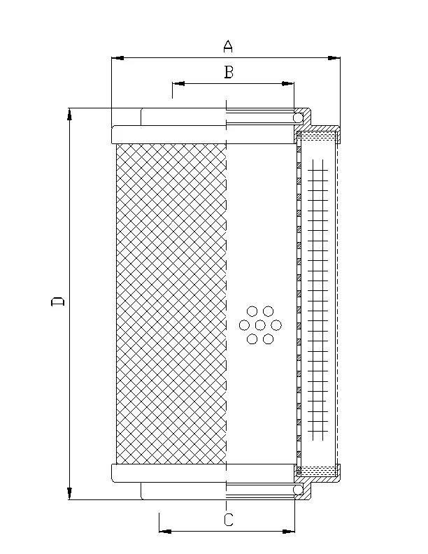 Filtrec - RHK151M10B - Hydraulic filter element