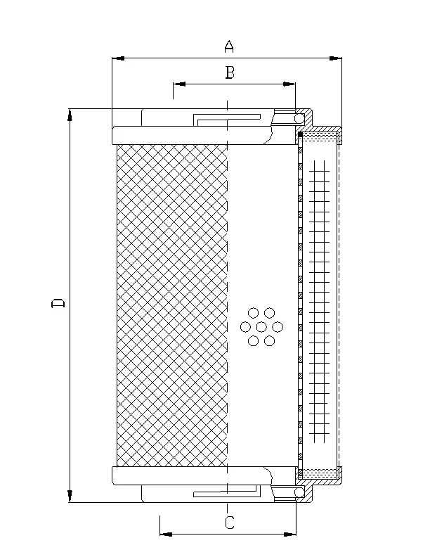Filtrec - RHK400G10B - Hydraulic filter element