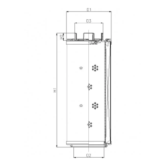 Filtrec - RHR110G03B3/AB1 - Hydraulic filter element