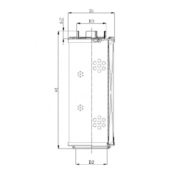 Filtrec - RHR1300G03V0/AB1 - Hydraulic filter element