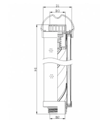Filtrec - RHR195G10B3/016 - Hydraulic filter element
