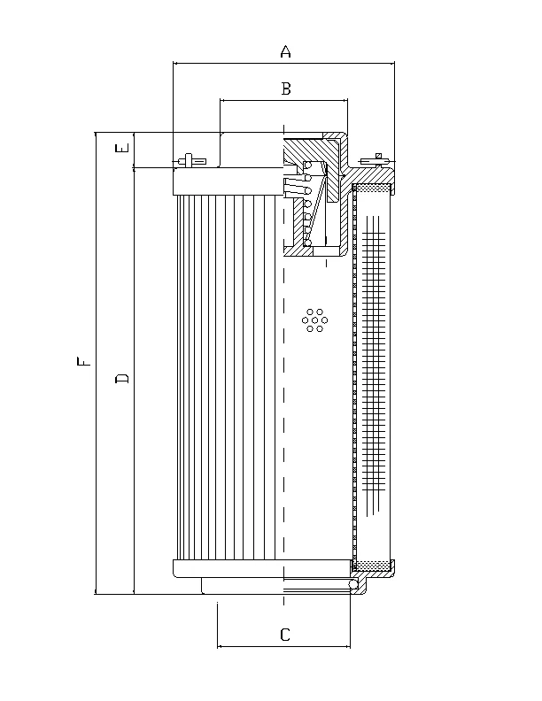 Filtrec - RHR330B25B - Hydraulic filter element