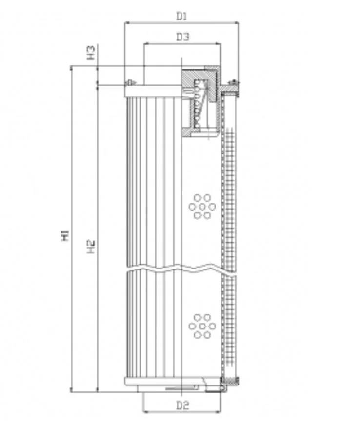 Filtrec - RHR330S200B3/AB1 - Hydraulic filter element