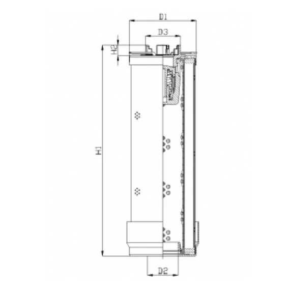 Filtrec - RHR600G10B3/AB1 - Hydraulic filter element