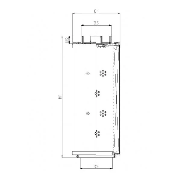 Filtrec - RHR60G05B3/AB1 - Hydraulic filter element