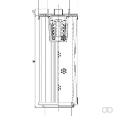 Filtrec - RHR660GW03V3/AB1 - Hydraulic filter element