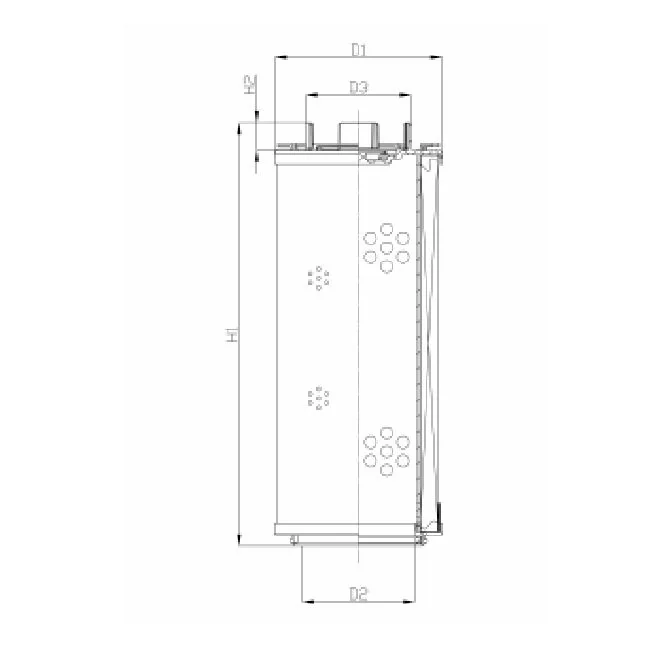 Filtrec - RHR660M10B0/AB1 - Hydraulic filter element