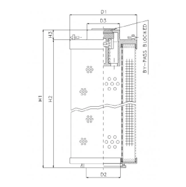 Filtrec - RHR750G20B/5 - Hydraulic filter element