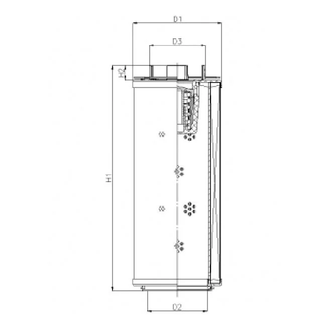 Filtrec - RHR850G05B3/AB1 - Hydraulic filter element
