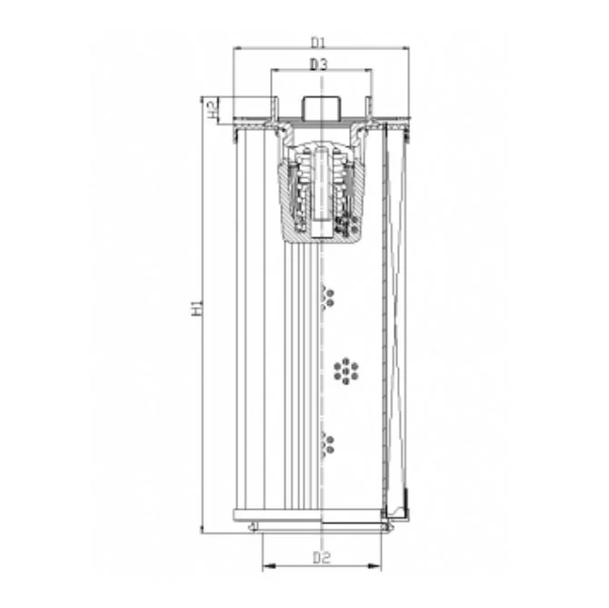 Filtrec - RHR850S50B3/AB1 - Hydraulic filter element