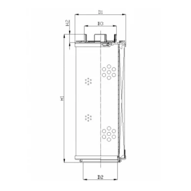 Filtrec - RHR950G20B/5 - Hydraulic filter element