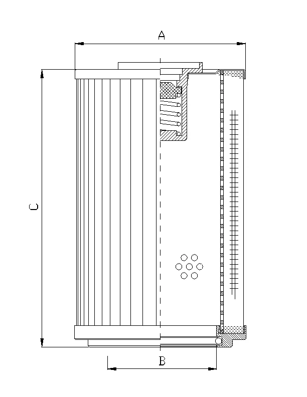Filtrec - RLR2001E10B - Hydraulic filter element